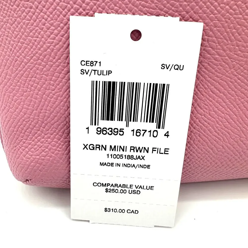 Coach new tags